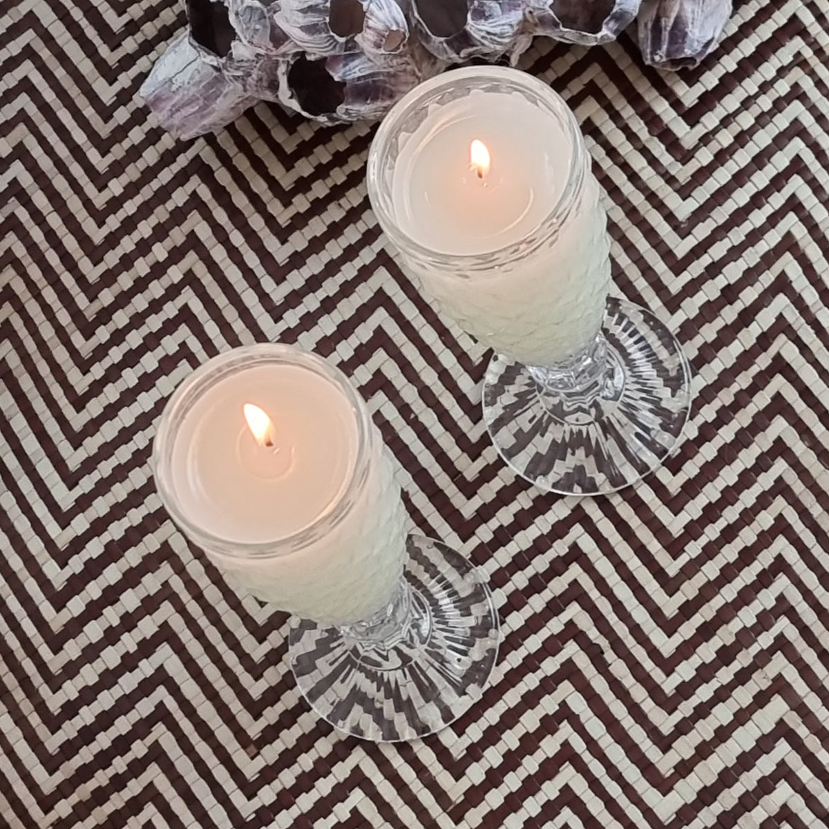 Set de 2 velas Cristal Sofía