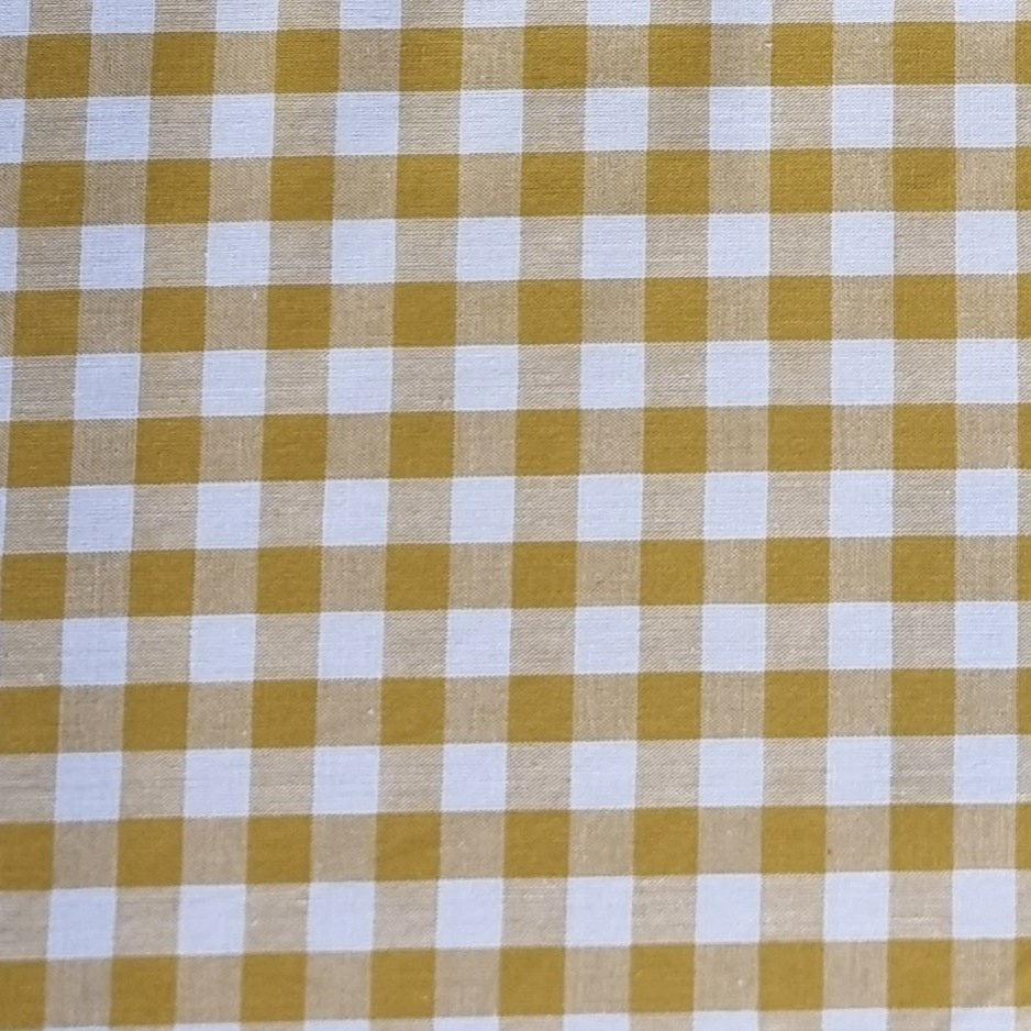 Mantel Cuadros Vichy Amarillo